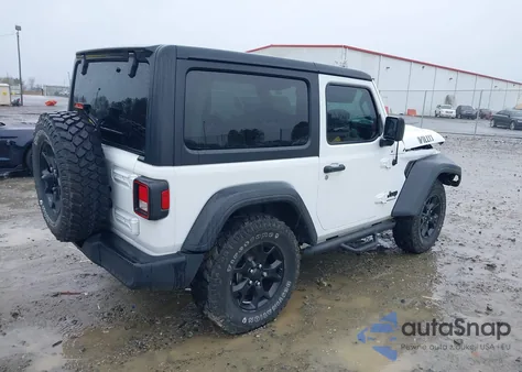 2020 Jeep Wrangler Willys Sport 4X4 z USA, uszkodzony, nr VIN 1C4GJXAG2LW215543